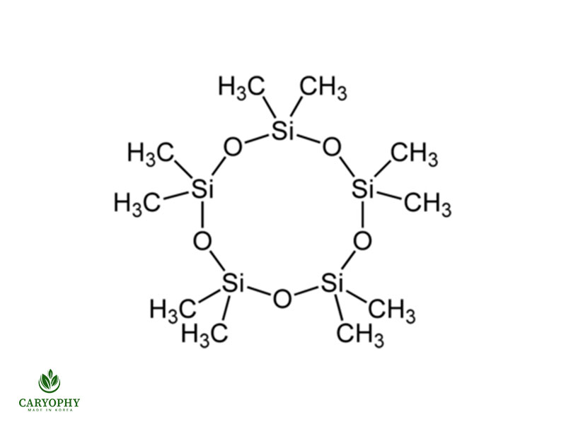 Công thức cấu tạo Cyclopentasiloxane