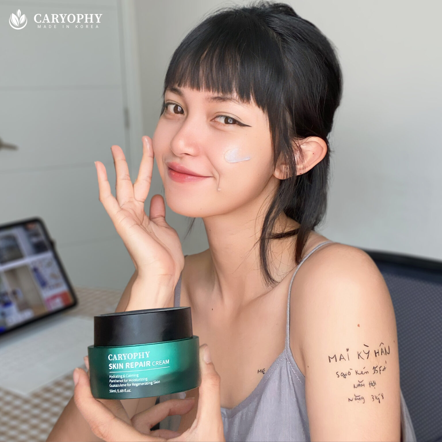 kem dưỡng ẩm cho da caryophy